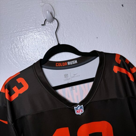 Cleveland Browns Nike Mens Size XXL Odell Beckham JR NFL Game Jersey Football - Picture 7 of 11